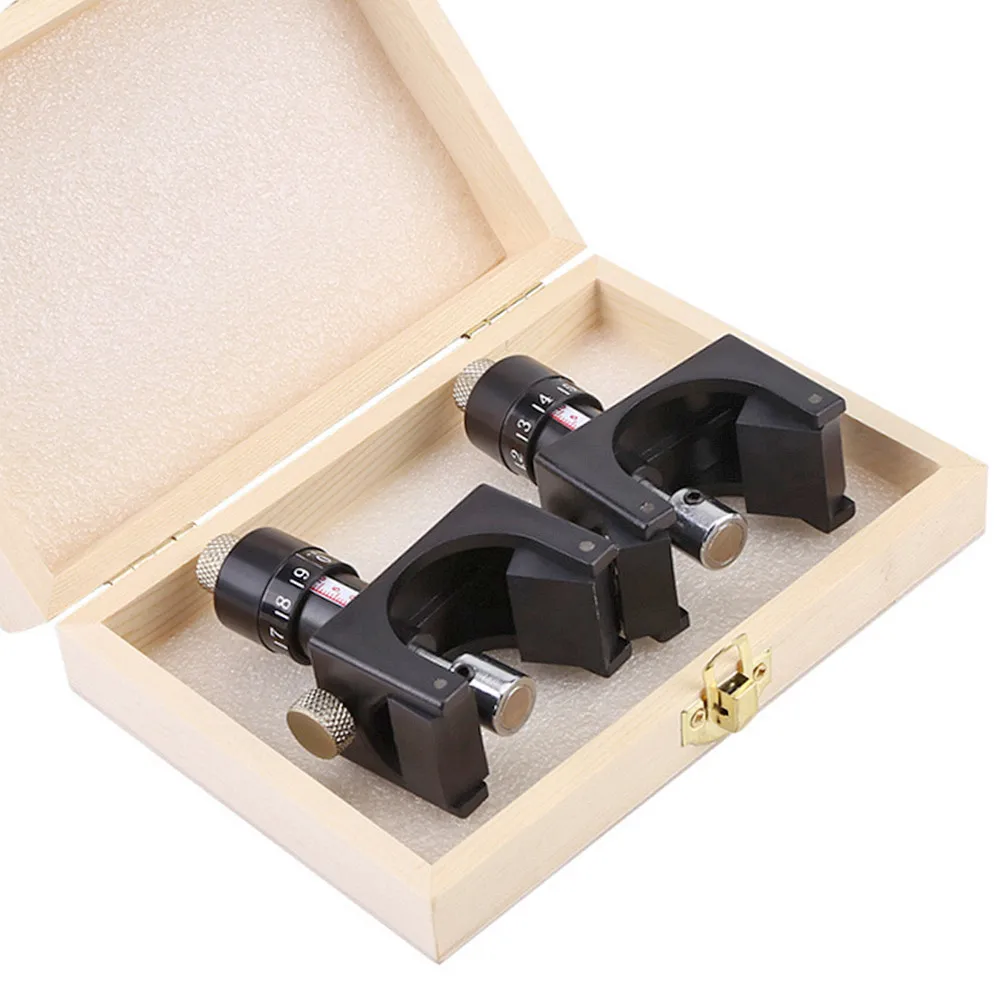 2Pcs Adjustable Magnetic Planer Knife Setting Jig Blade Regulator Jointer Gauge Setter For Woodworking Setter Tool