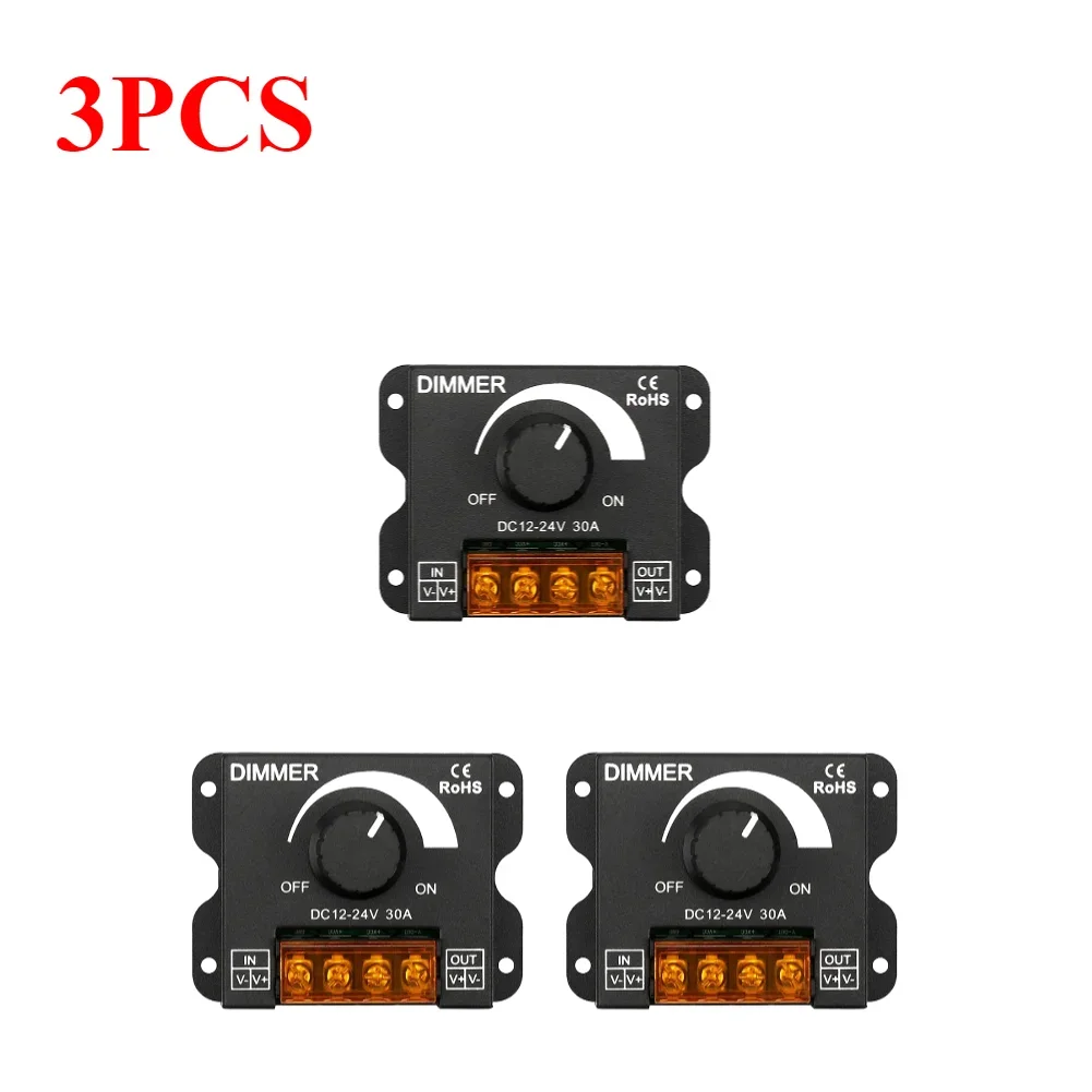 مفتاح تعتيم قابل للتعديل لمصباح ضوء الشريط LED ، ت...