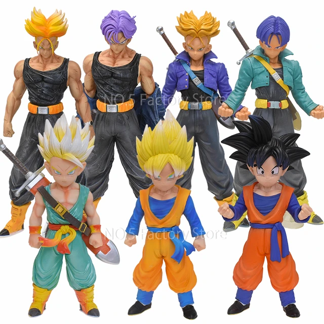 Figura de acción de Dragon Ball Z, modelo de estatua de colección en PVC de  Goku Super Saiyan Son Goten, juguete de regalo para niños - AliExpress