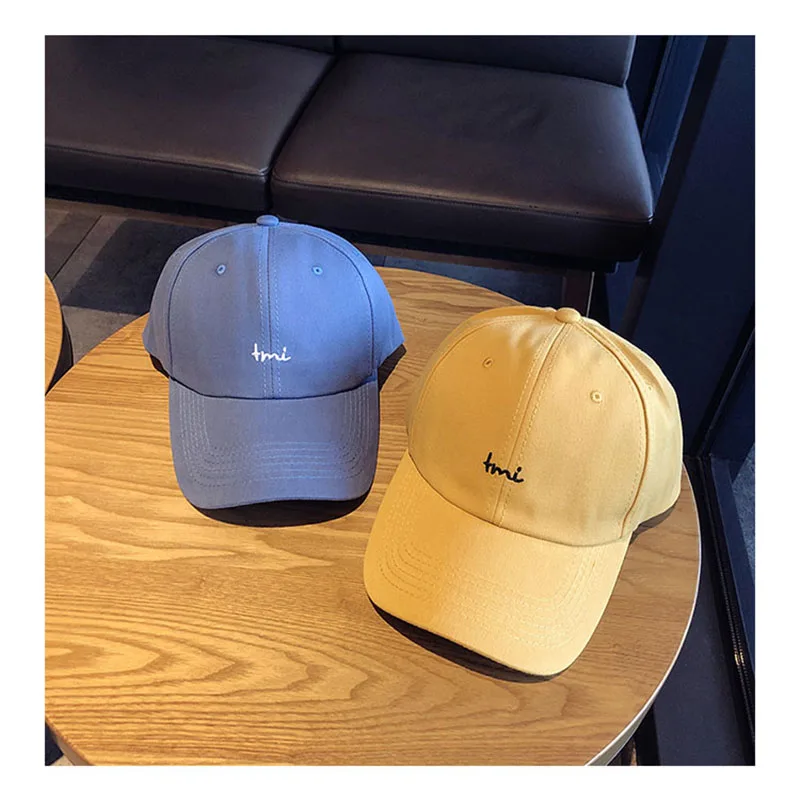 

Simple Cotton Baseball Cap Letter Embroidered Women's Outdoor Sunscreen Hip-hop Pointed Cap Bone Masculino