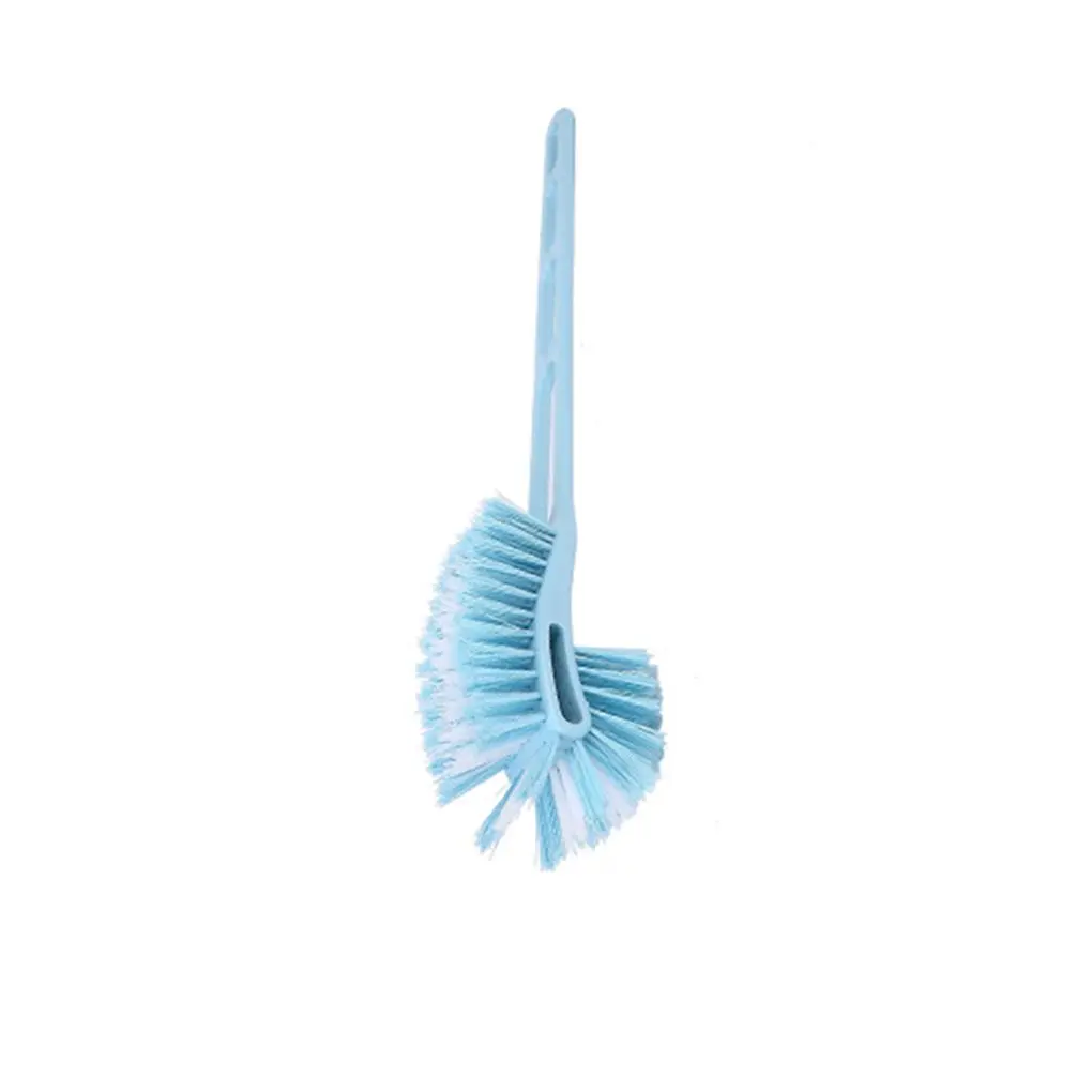 Description Picture 2 of itemPlastic Long Handle Double-sided Thickening Toilet Brush Hard Hair Washroom Cleaning Tools