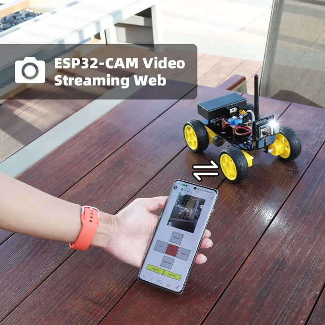 ESP32 CAM WI-FI Control Smart Robot Car Kit with Programming Code ZYC0076  at Rs 6016.10/piece in Pune
