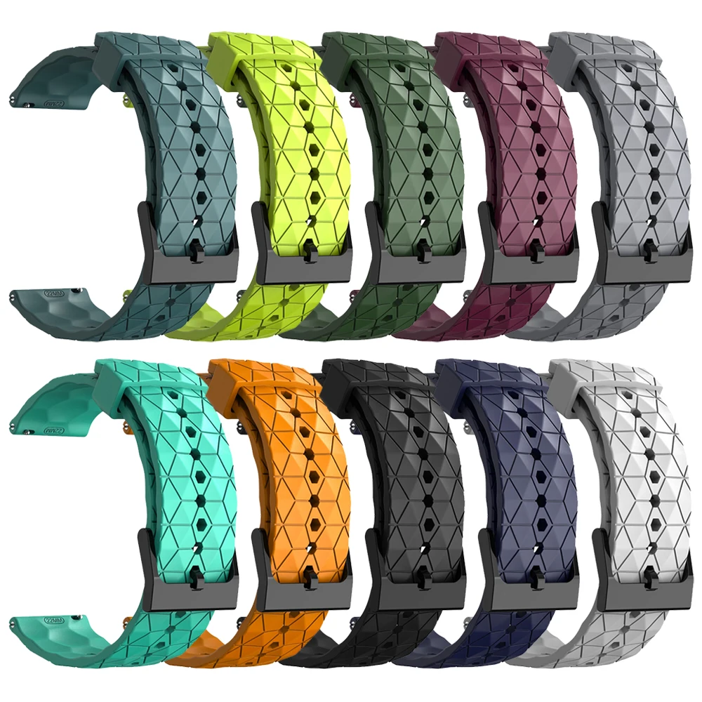 22 مللي متر 20 مللي متر سيليكون الأشرطة ل Garmin F...