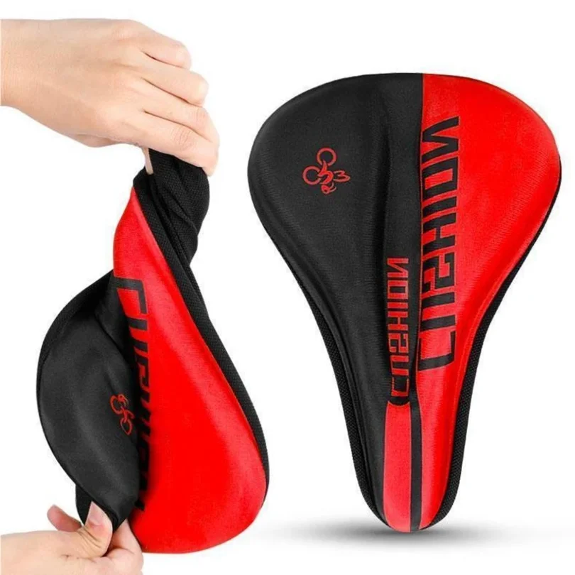 Bicycle Saddle Cover Bicycle Seat Cover Bicycle Seat Cushion MTB Mountain Bicycle Silicone Cushion Road Seat Cover
