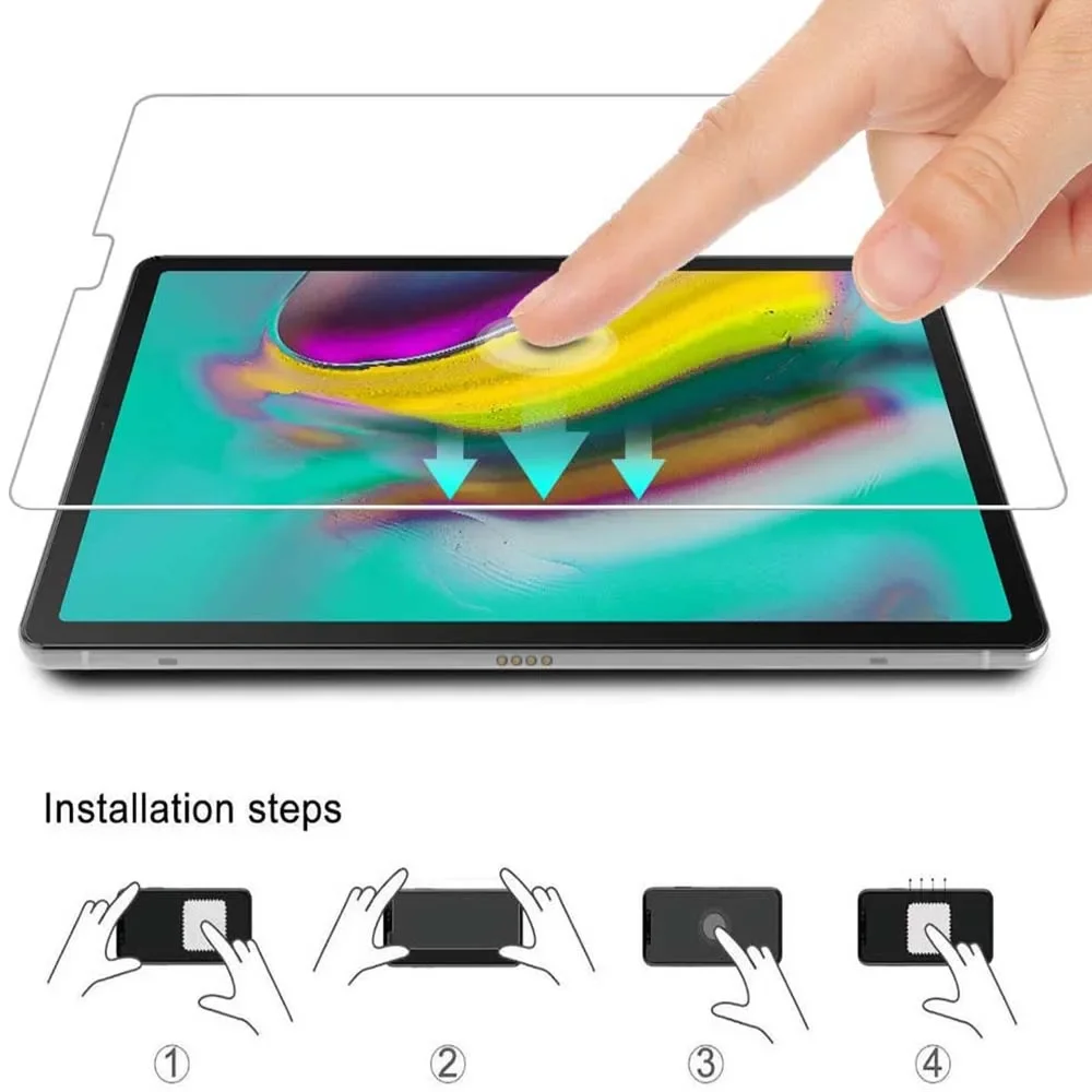 Screen Protector for Samsung Galaxy Tab S5E T720/T725 10.5-inch Tempered Glass Protector with Scratches 3