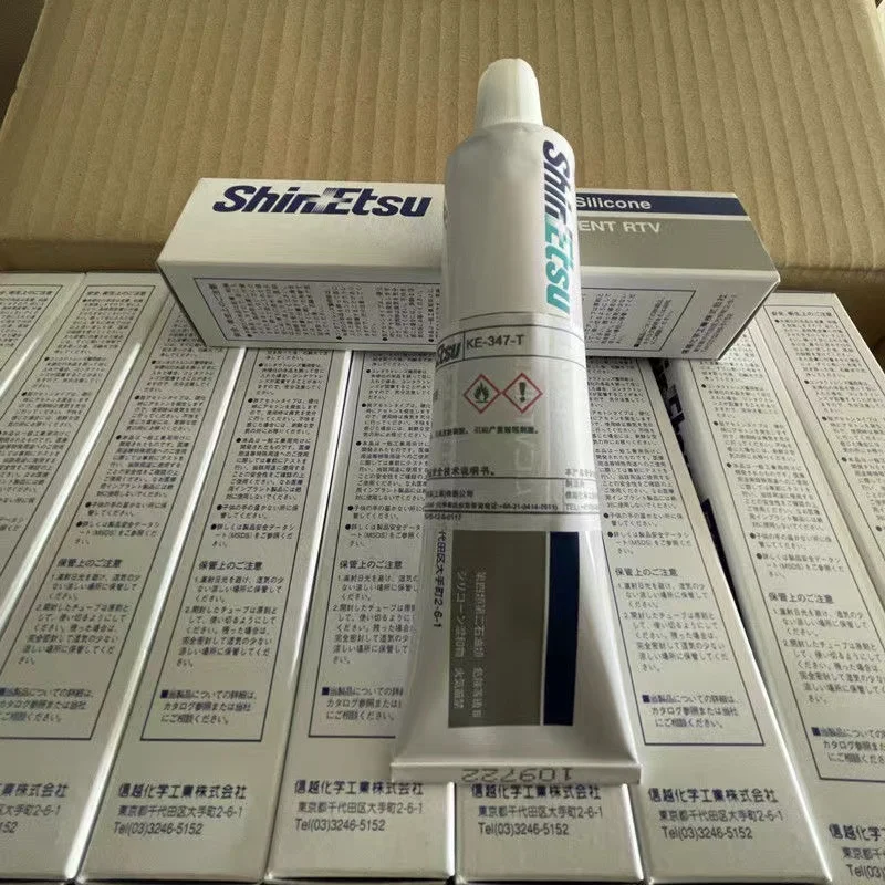 일본 Shin-Etsu KE-347-T 전자 RTV 실란트, 방습 절연 라미네이팅 접착제, 고저항 100g 113