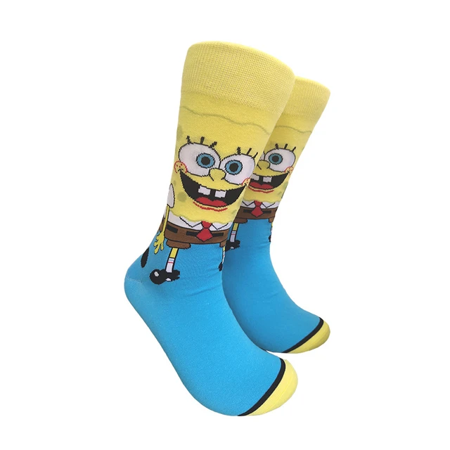 SpongeBob SquarePants new stockings socks cartoon anime figure Patrick Star  Squidward Tentacles boys and girls cotton socks - AliExpress