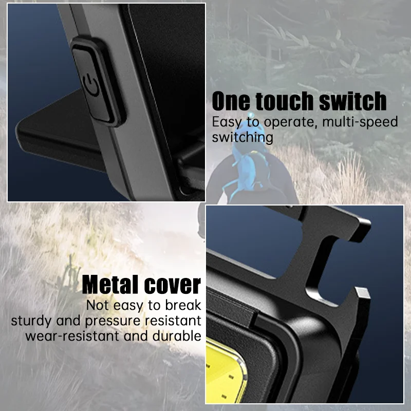 Mini Foldable Rechargeable Waterproof Flashlight 6