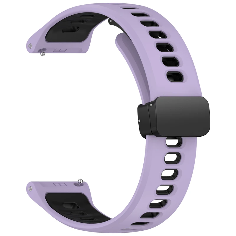 Silicone Sports Magnetic Band Bracelet, 22mm Strap