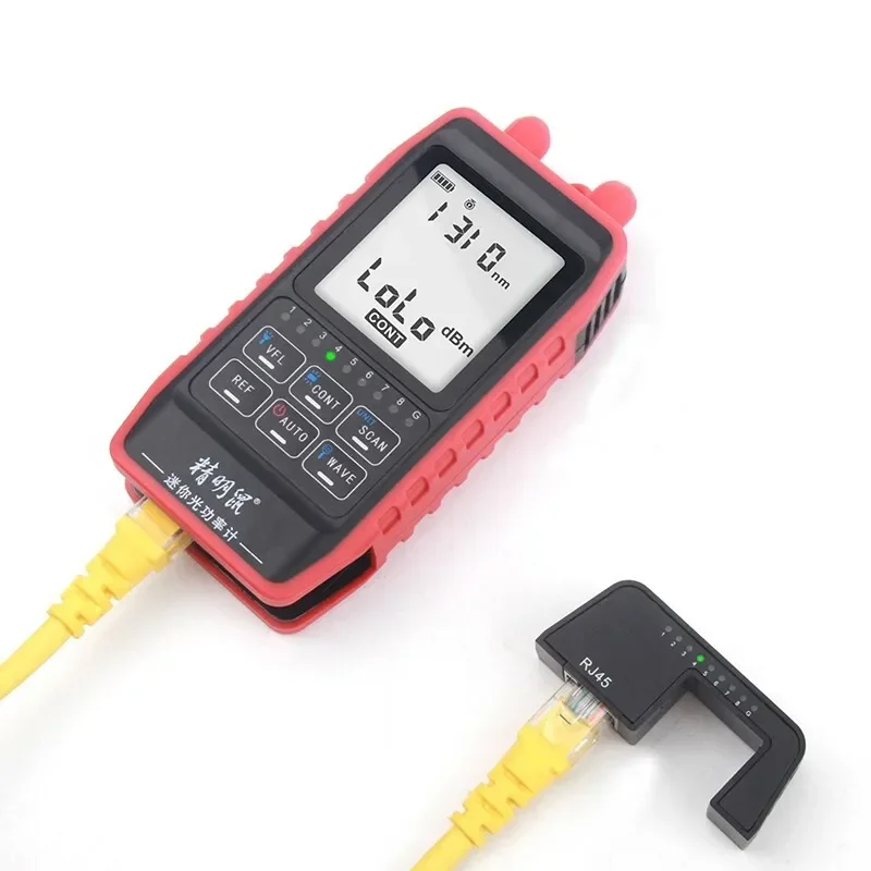 NOYAFA NF-908S Single Host Fiber Optic Power Meter Red Light Pen High Precision Light Attenuation Network Finder Line Finder