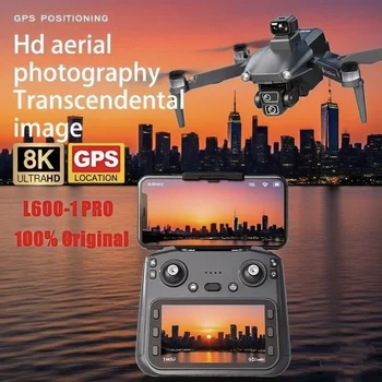 Drone GPS professionale L600-1 PRO 8K Fotocamera Telecomando per evitare ostacoli da 360 gradi con schermo Quadcopter senza spazzole