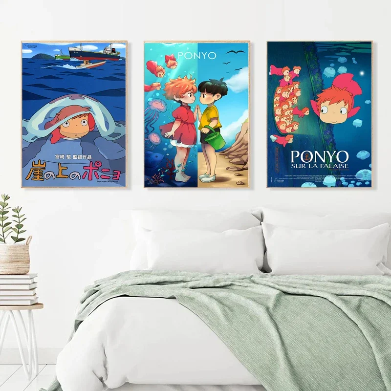 Ponyo Feet Scene Canvas Painting: How This Artwork Transforms Children ...