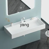 อ่างล้างหน้าหินเทียม LTT แบบติดตั้งในตัว พร้อมตู้ห้องน้ำ 2