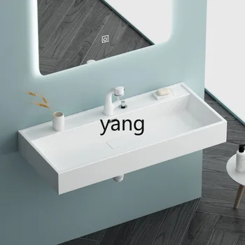 อ่างล้างหน้าหินเทียม LTT แบบติดตั้งในตัว พร้อมตู้ห้องน้ำ 2