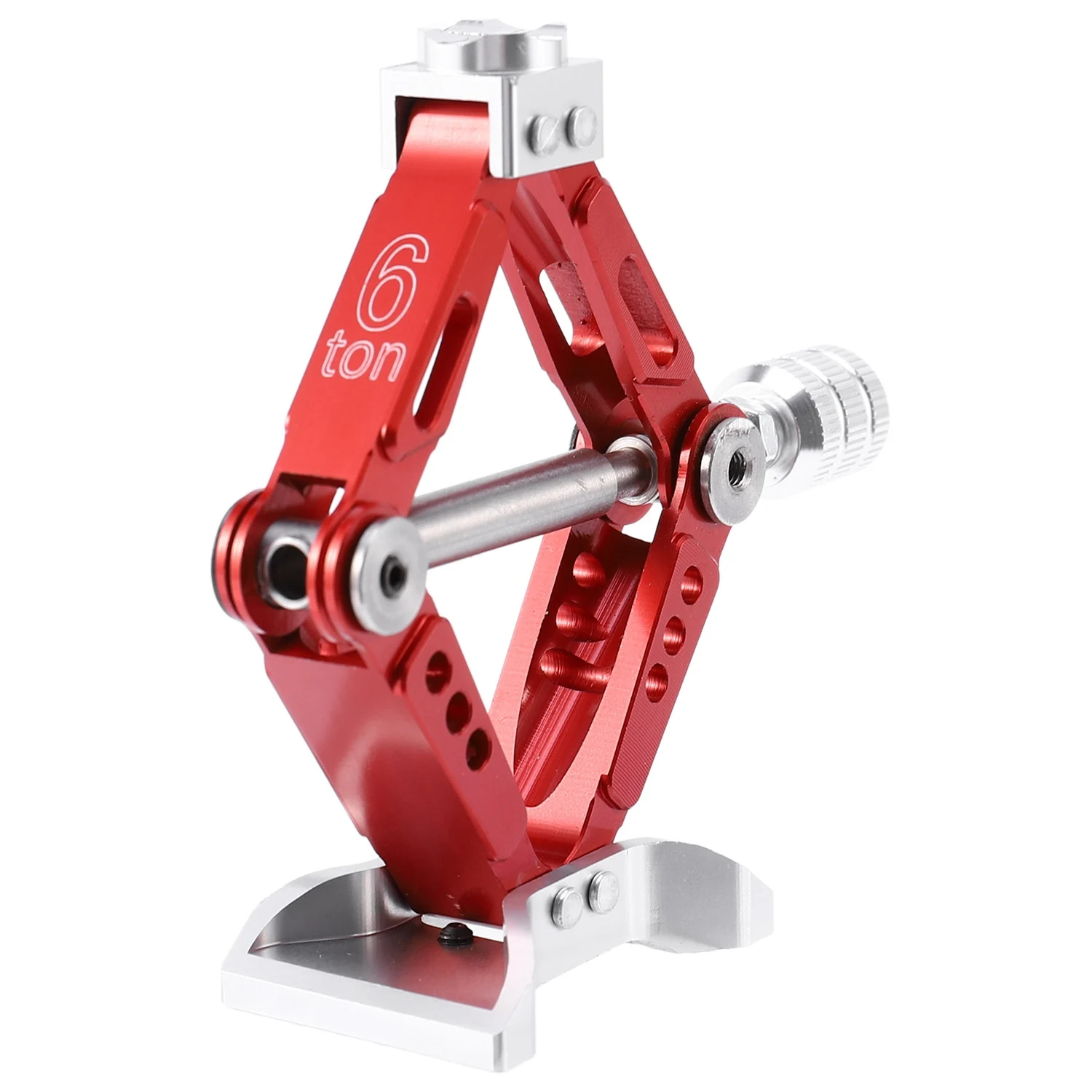 Carro Rc 1:10 Escala Ajustável De Metal Scissor Jack Ferramenta Para Rc