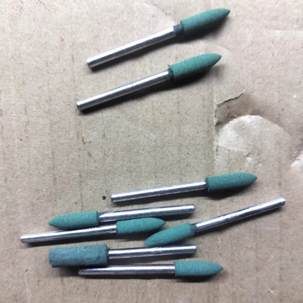 50/100 Stück Gummi-Schleifköpfe Polierscheiben Rostentfernung Aluminium-Metall-Polierwerkzeug Glanzpolierset Schleifzubehör – Detail 13