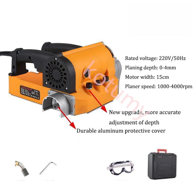 Electric Wall Planer High-power Dust-free And Dead Angle Planer Concrete Shovel Putty Machine Renovation Of Old Walls 6