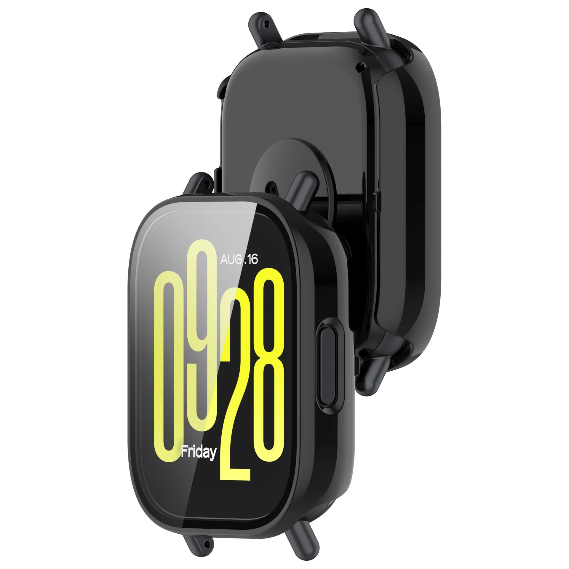 Premium Tempered Glass Protective Bumper Case