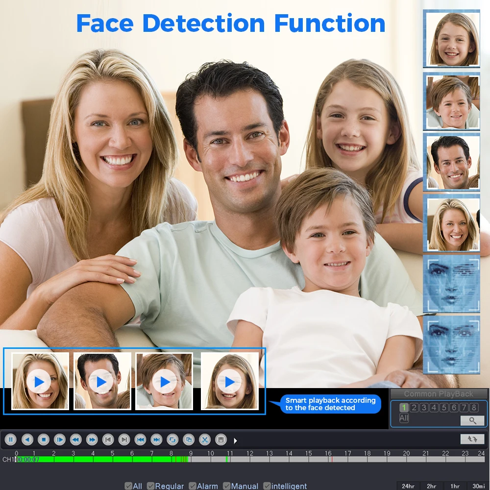 Hiseeu 3.6 مللي متر 3MP POE كاميرا اتجاهين الصوت O...
