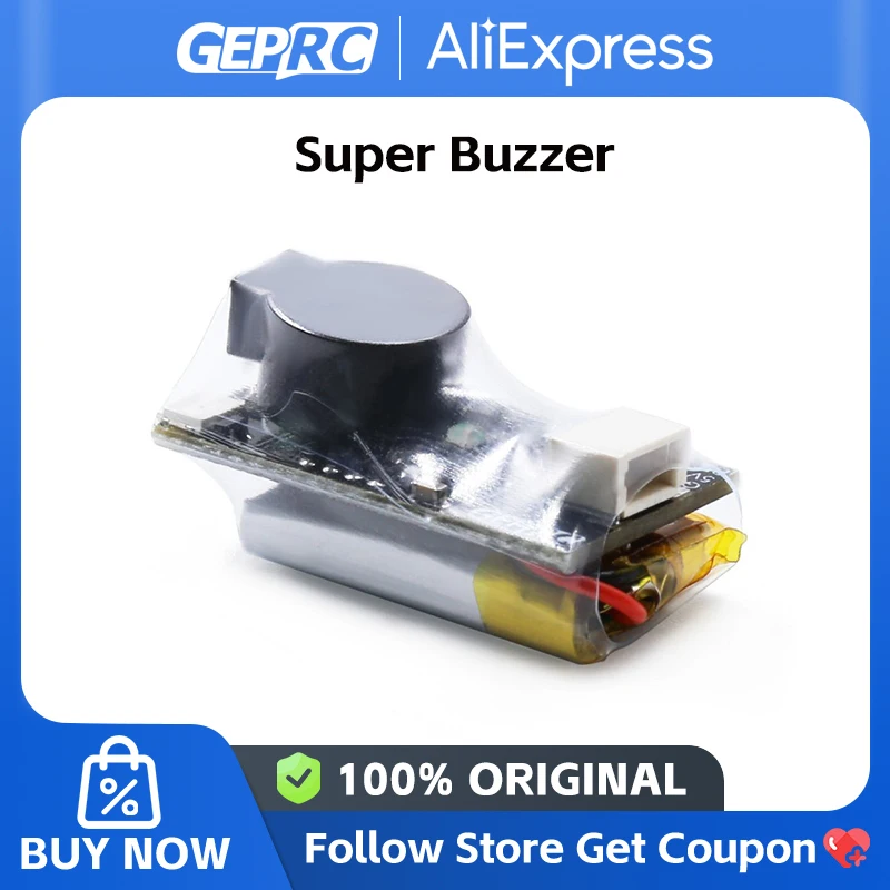 GEPRC Super Buzzer FPV Bip Sonore 100dB LED - Pièce Drone