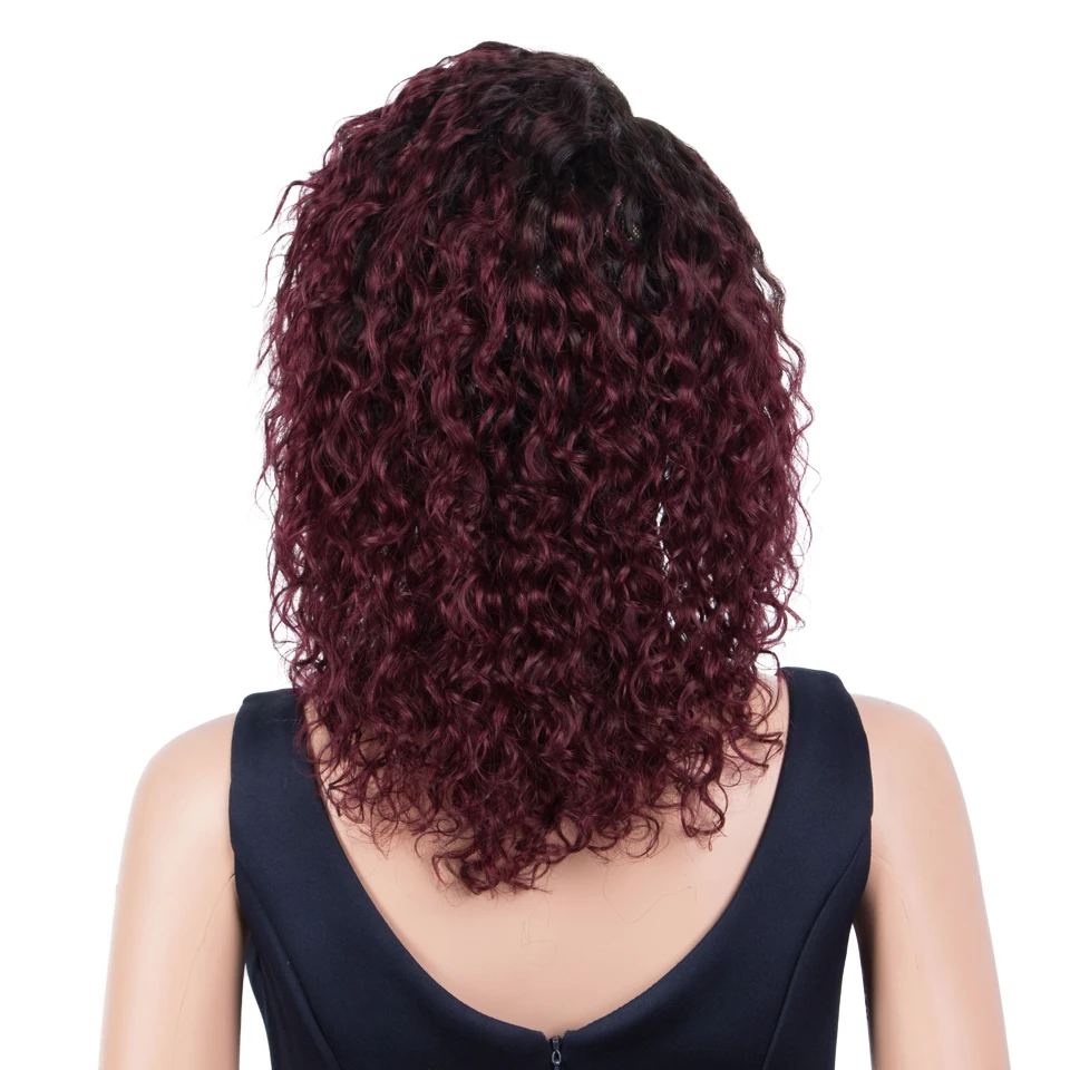 renda, perucas de cabelo humano, colorida brasileira, onda de água, destaque