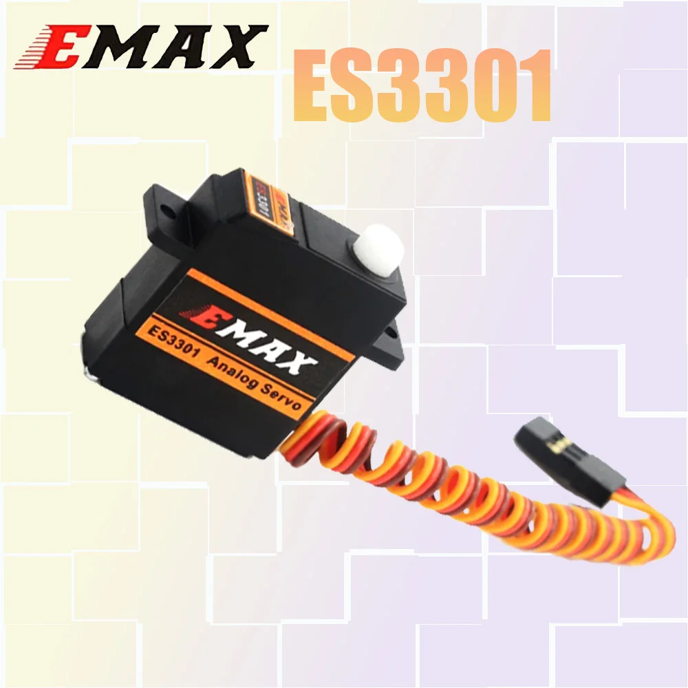 EMAX ES3301 (9 мм) аналоговый мини-сервопривод для радиоуправляемой модели хобби