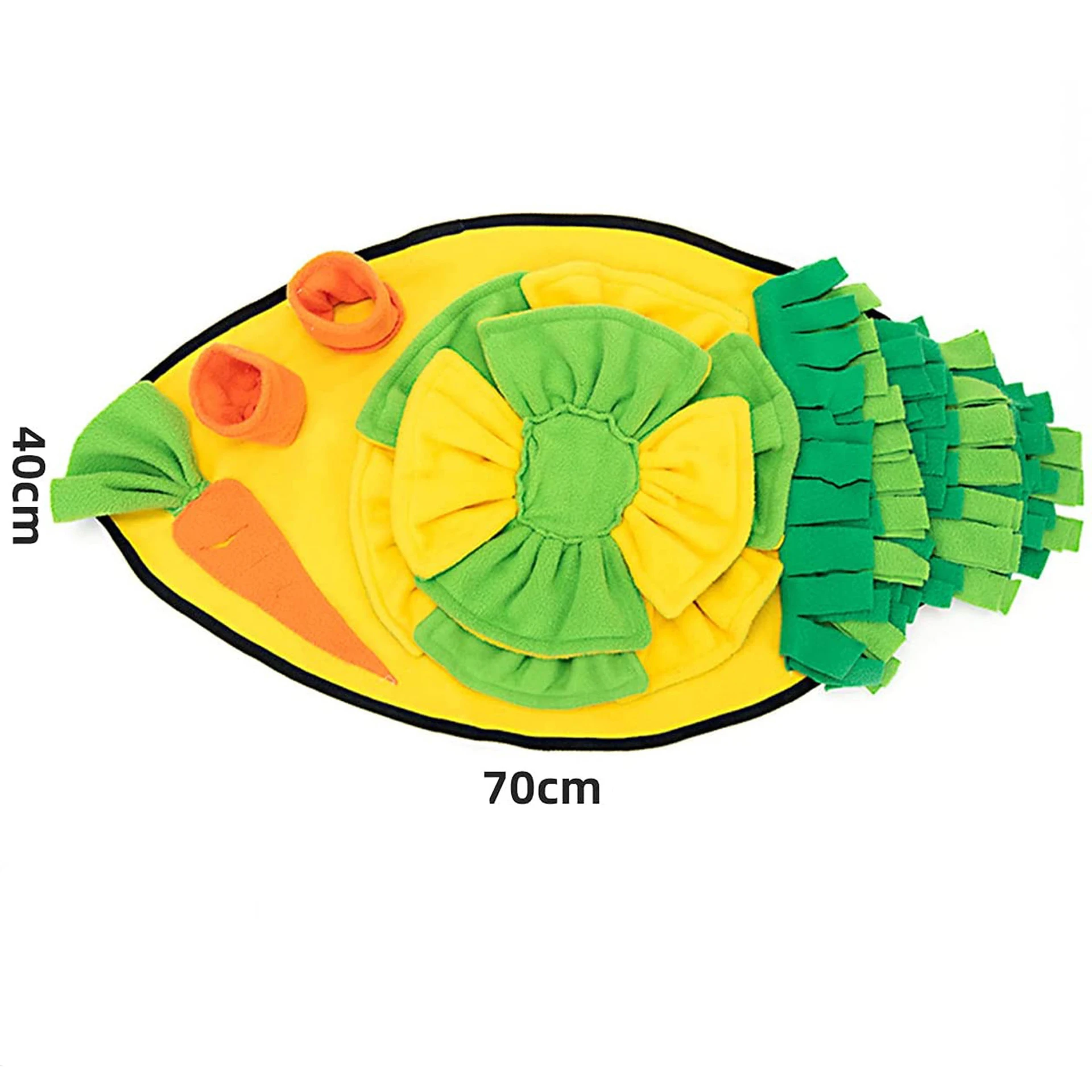 Snuffle Mat for Dogs Pet Foraging Mat and Interactive Ball Toys for Nose-Work Feeding Encourages Natural Foraging Skills