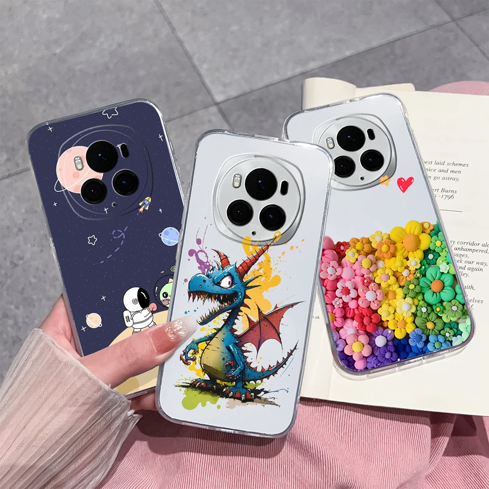 Duck Bow Transparent Silicone Durable Simplicity Bumper Case