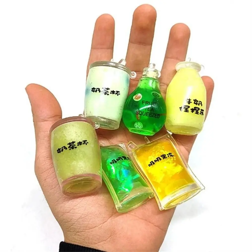

5cm Kawaii Soft Stress Relief Antistress Ball Mini Squeeze Toys Sensory Toys Milk Tea Cup Hand Squeeze Ball