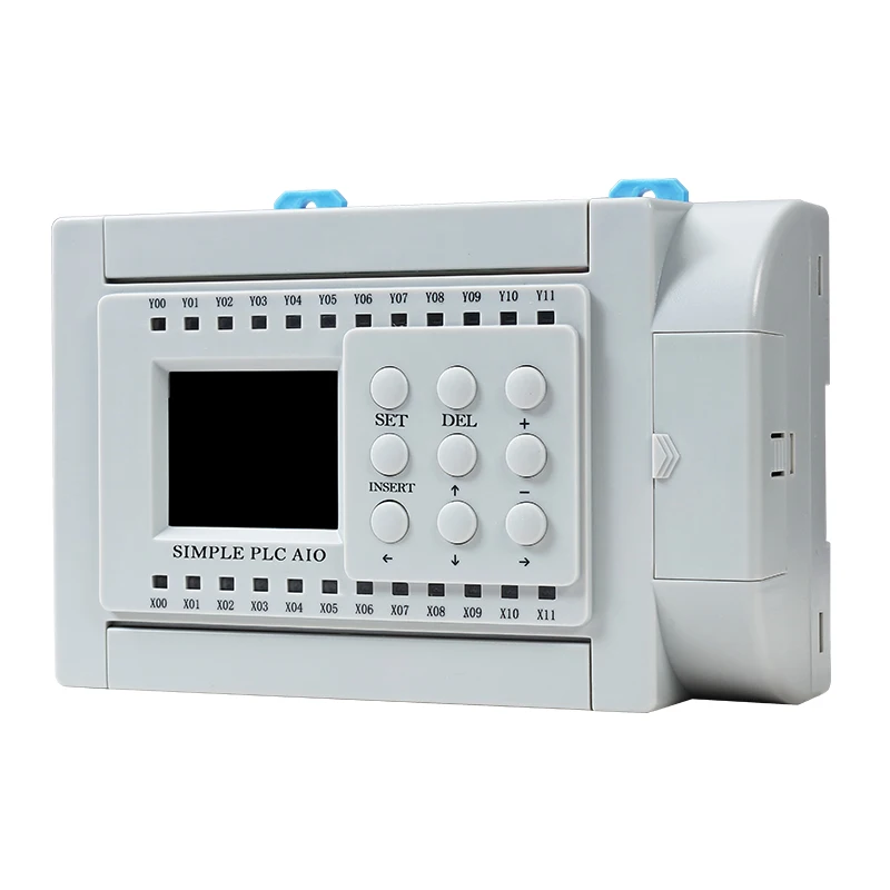 

12-in 12-out Transistor Output PLC Plus 2-Channel Analog Inputs and Outputs 0-20mA Simple All-in-one PLC for Converter