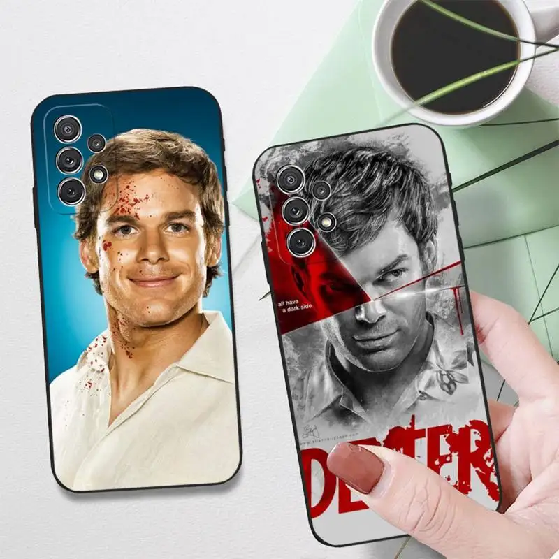 Tv Show Custodia Per Telefono Dexter Morgan Per Samsung S22 S22Ultra S30 S21 S10 E Plus Custodia In Silicone Ultra Fe Lite S9Plus Shell