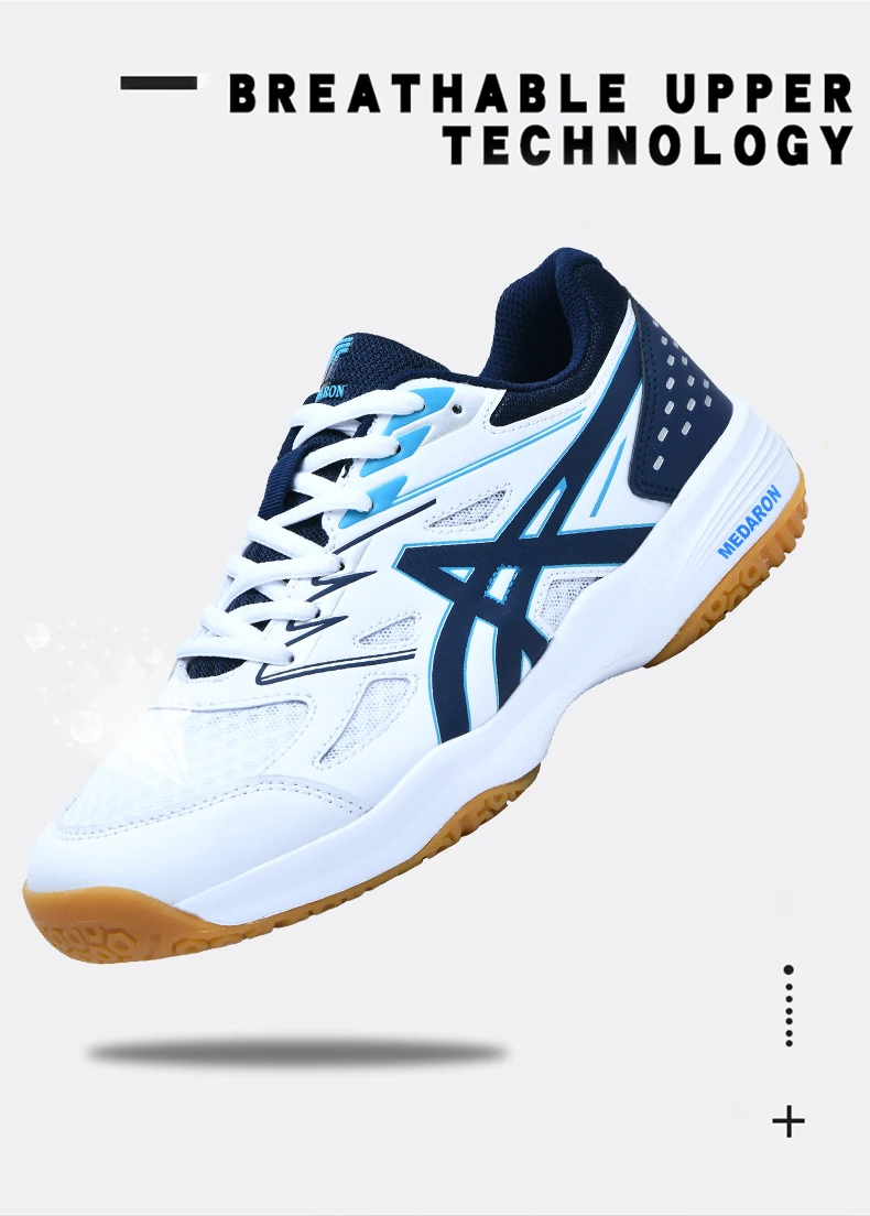 Description Picture 4 of itemLiXingMing Tennis Shoes Men Women Breathable Badminton Volleyball Shoes Indoor Anti-Slippery Pingpong Training Sneakers Couple