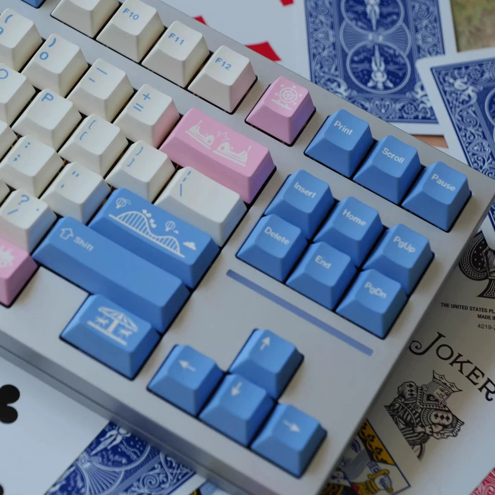 Dye PBT, Teclado mecânico interruptor MX, GK61, 64, 67, 75, 177 Chaves