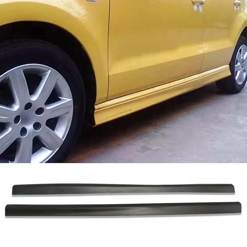 폭스바겐 폴로 2011 2012 2013용 자동차 프론트 립 ABS 소재 바디 키트 프론트 범퍼 립 사이드 스커트 리어 디퓨저 립 외장 부품