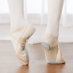Women Ballet Dance Shoes Split Soft Sole Kids Girls Ballet Slippers Professional Elastic Ballet Shoes Ballerina Dance Slippers
