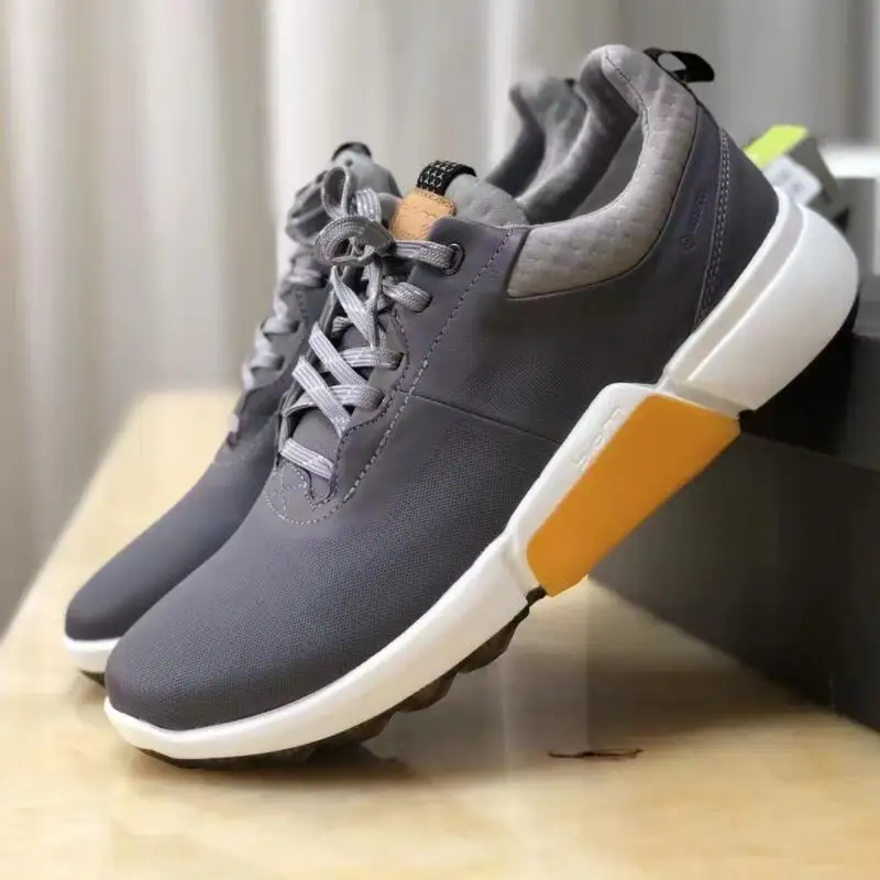 New Fashion Men Golf Shoes Outdoor Sports Sneakers Leather Male Casual Walking Footwear