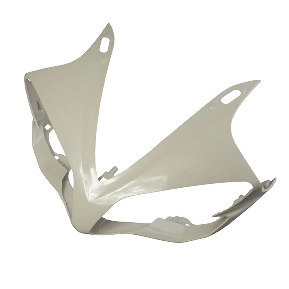 

For Yamaha YZF R1 2007 2008 Motorcycle Upper Front Nose Fairing Cowl Injection Mold ABS Plastic Unpainted White