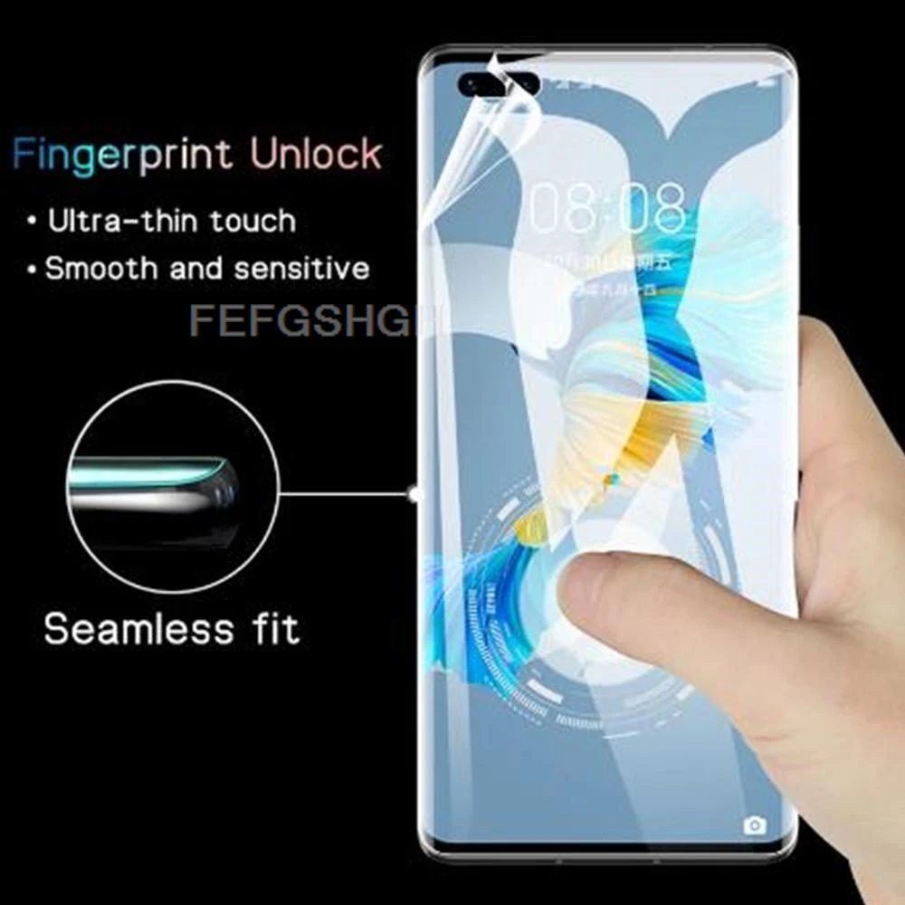 Versatile 3-in-1 Hydrogel Screen Protector Film