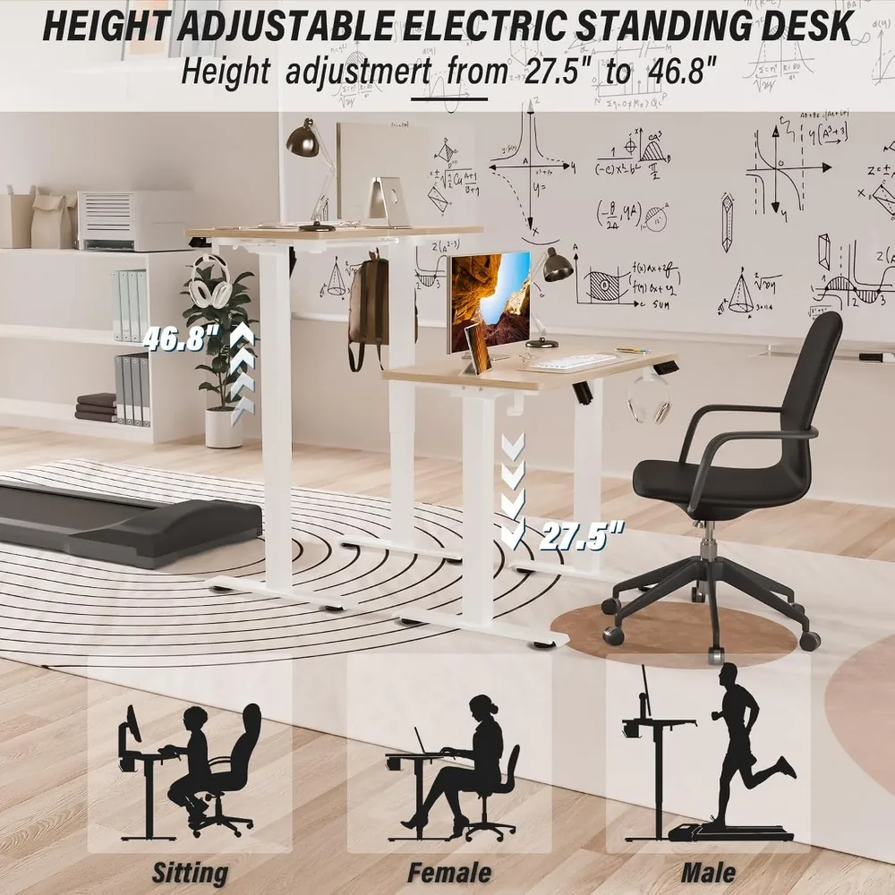 Standing Desk with Accessories