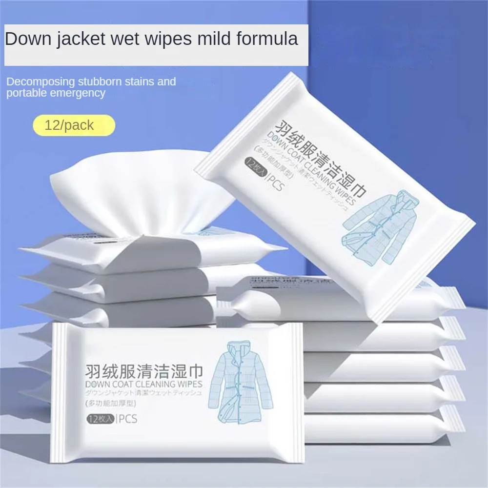 Healthy Clothes Wiping Wet Paper Water-free Down Cleaning Paper Laundry Artifact Laundry Products Cleaning Wipes Portable