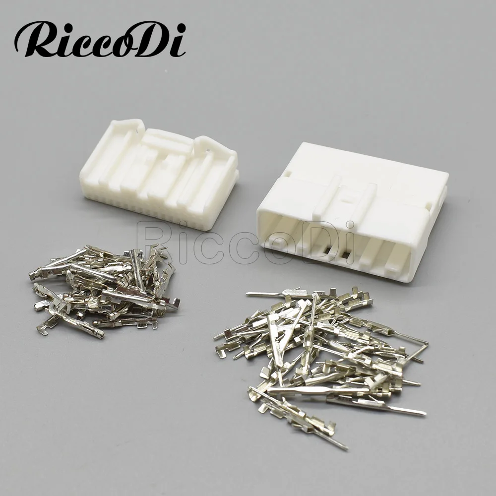 Description Picture 4 of item1 Set 4/8/10/12/2024/28/32/40 Pin 0.7MM Car Navigation Reversing Mirror Wiring Harness Connector Automotive Audio Plug