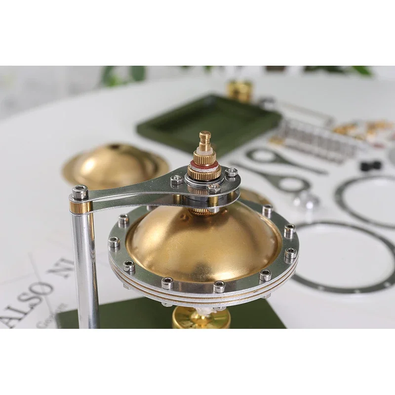 

New Assembled DIY All-Metal Steam Engine UFO Model