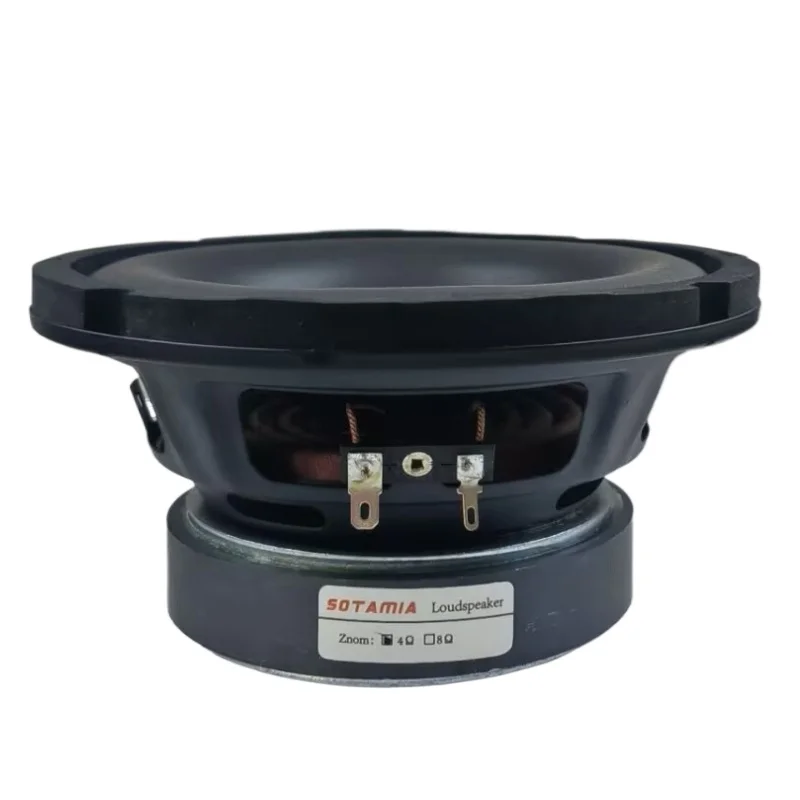 SOTAMIA 1Pcs 6.5 Inch Subwoofer 4 Ohm 100W Woofer Power Speaker Bubble Edge Audio HIFI Music Sound Loudspeaker DIY Bookshelf