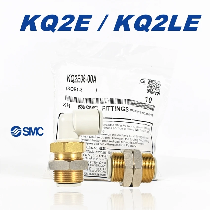 KQ2E KQ2LE SMC KQ2E06-00A Bulkhead Straight Joint Fittings KQ2E04-00A KQ2E08-00A KQ2E10-00A KQ2E12-00A KQ2LE06-00A KQ2LE08-00A