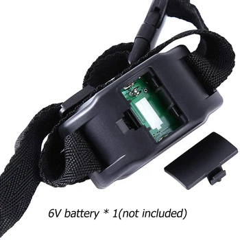 Electric Dog Training Collar Adjustable Electric Dog Trainer Harmless Pet Anti Barking Device Pet Training Supplies 6