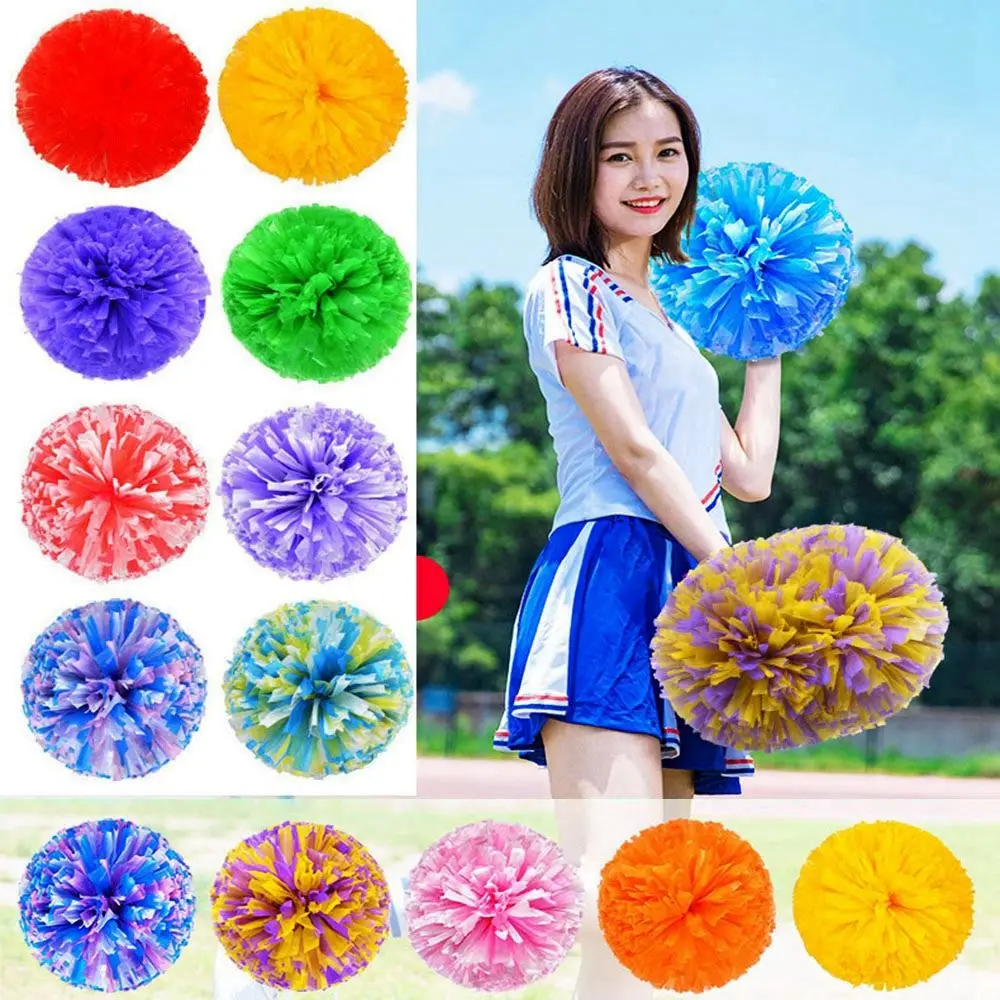 Fancy Competition Flower Club Sport Supplies Cheerleading Cheering Ball Dance Party Decorator Cheerleader Pom Poms