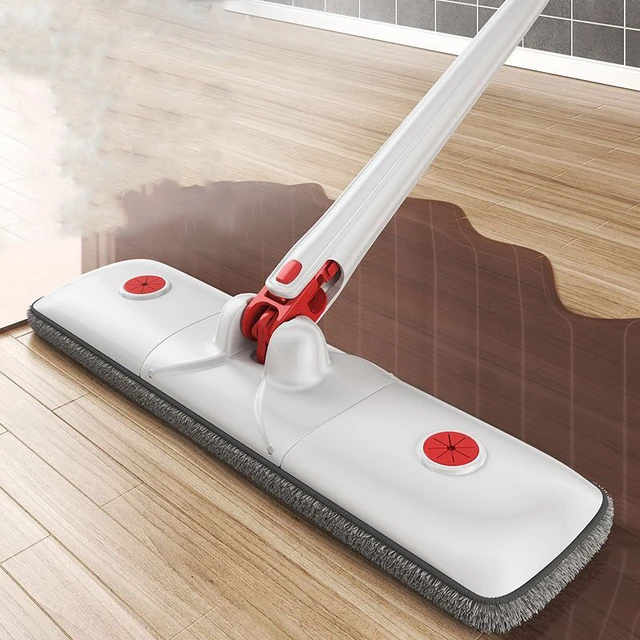 Mopa con pulverizador para limpieza de suelo, accesorio con almohadillas de  microfibra de repuesto para limpiar el suelo - AliExpress