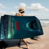 Jaws Movie Shark Towel Microfiber Beach Towel Absorbent Quick dry Soft Yoga Swimming Resort Mountain Climbing Towel 2