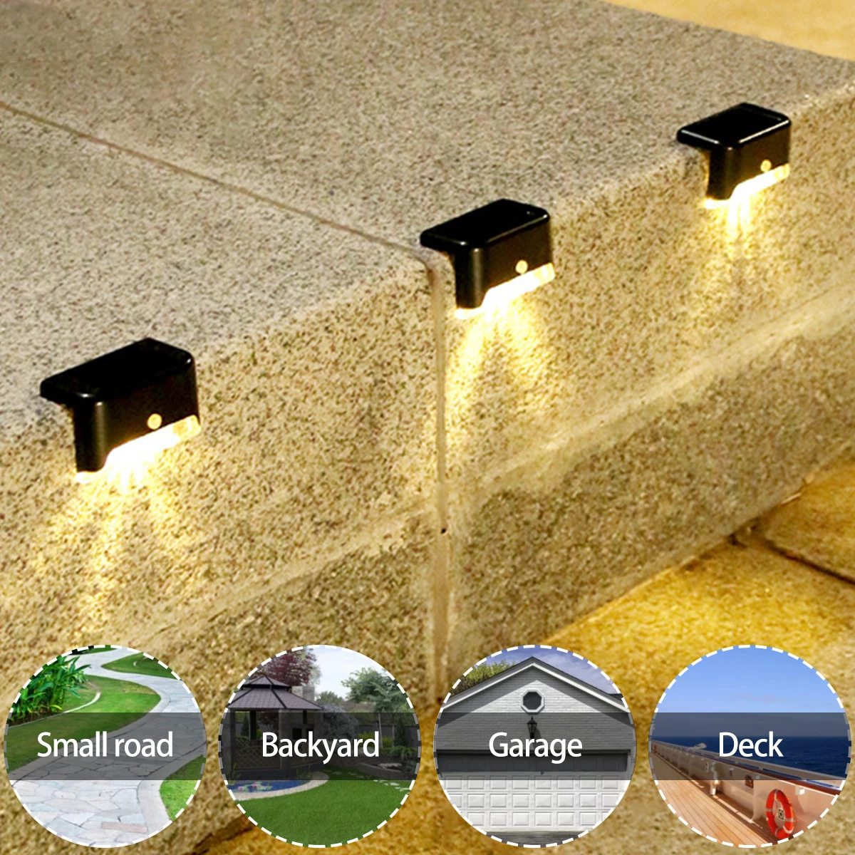 Luces-LED-solares-para-exteriores-l-mparas-impermeables-IP65-para ...