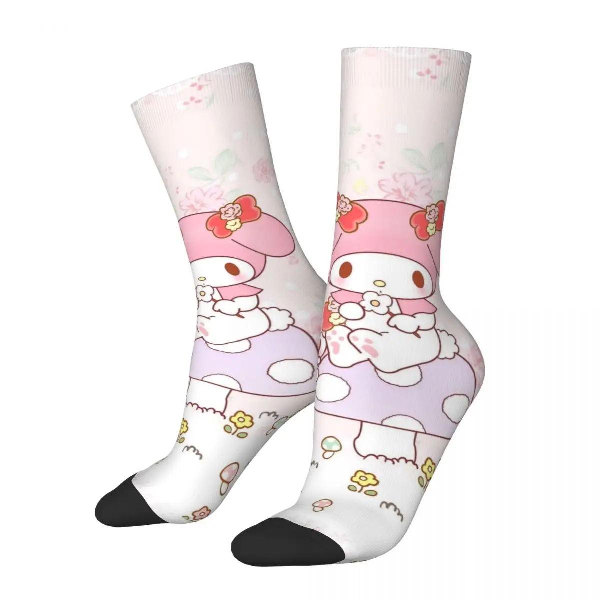 

Модные баскетбольные носки My Melody, длинные носки унисекс из полиэстера